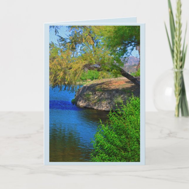 Carte The Leaning Tree 5 x 7 Card (Devant)