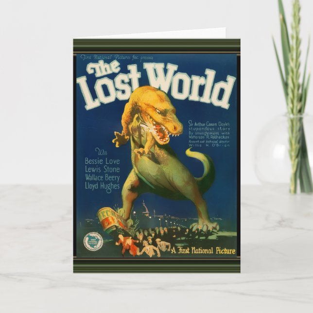 Carte The Lost World Greeting Card (Devant)