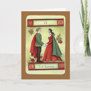 Carte "The Lovers" tarot card