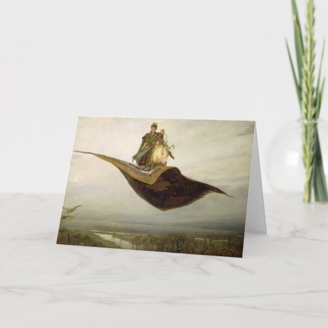 Carte The Magic Carpet, 1880 (Devant)