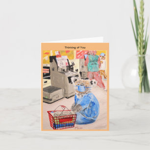 Carte "The Nurse" Blank Greeting Card