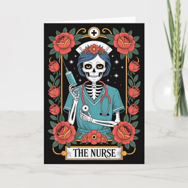 Carte The Nurse Tarot Card  (Devant)