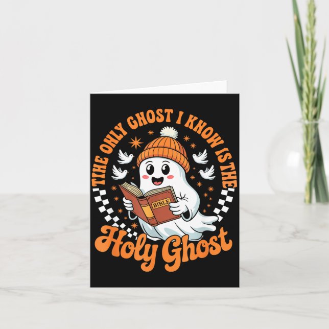Carte The Only Ghost I Know Is The Holy Christian Hallow (Devant)