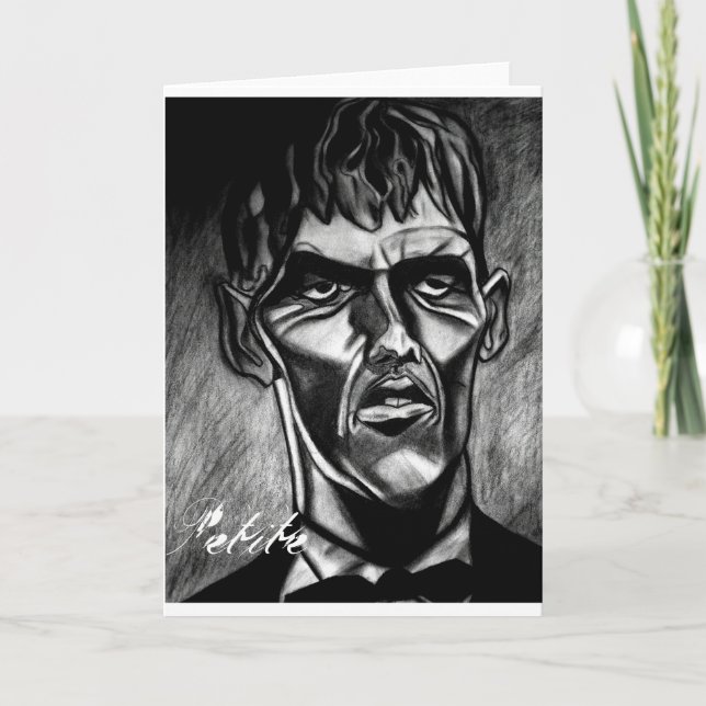 Carte The Petite Greeting Card They'll know you're alive (Devant)