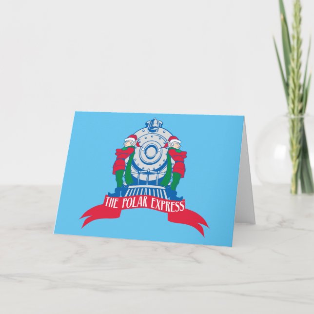 Carte The Polar Express | Elfes en attente du train (Devant)