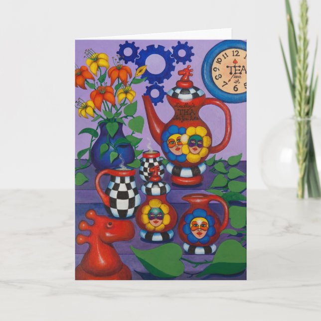 Carte Thé pour vous et moi (Devant)