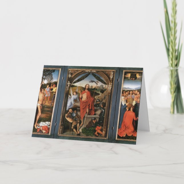 Carte The Resurrection by Hans Memling (Devant)