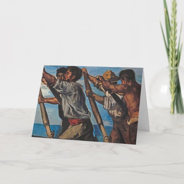 Carte The Rowers (by Hans von Marées) (Devant)