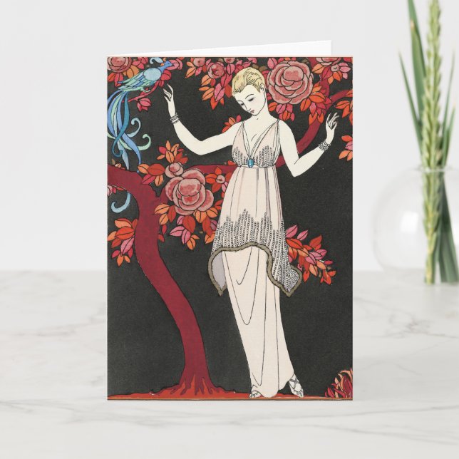 Carte The Science Tree Evening Dress - George Barbier (Devant)