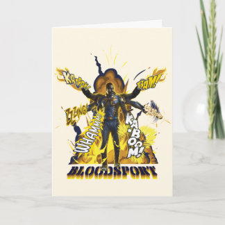 Carte The Suicide Squad | Bloodsport Action Graphic