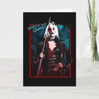 Carte The Suicide Squad | Harley Quinn & Green Ferns