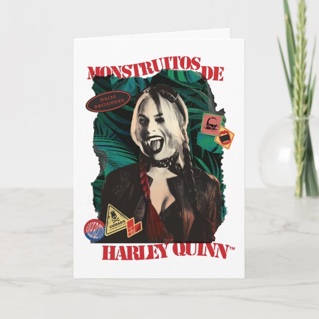Carte The Suicide Squad | Harley Quinn Winking (Devant)