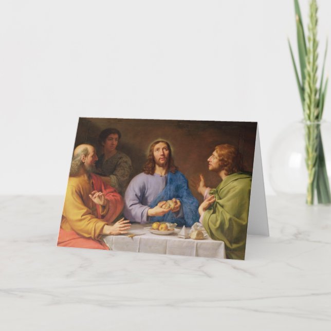Carte The Supper at Emmaus (Devant)