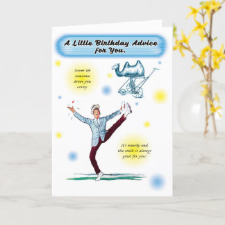 Carte The Walk Will Do Him Good Crazy Birthday