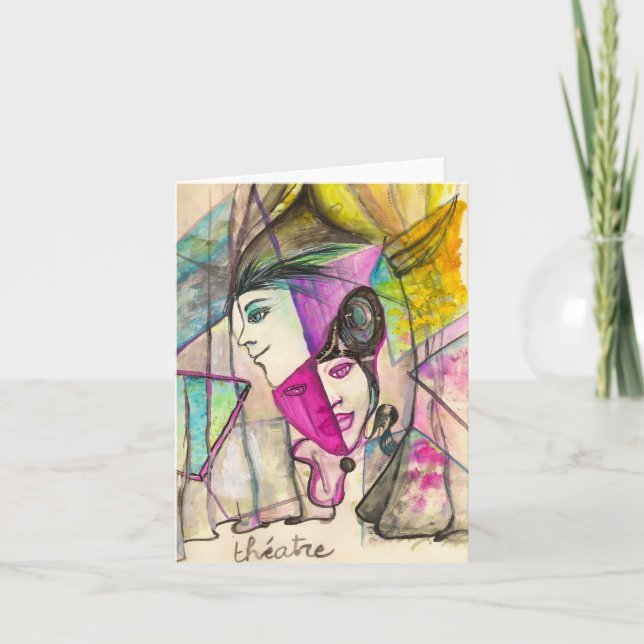 Carte Théâtre (Devant)