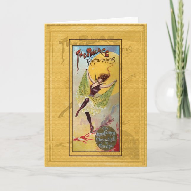 Carte Théâtre du Palais des Variétés (Devant)