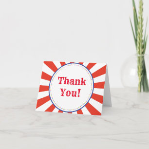 Carte Thème coloré mignon de fête d'anniversaire de