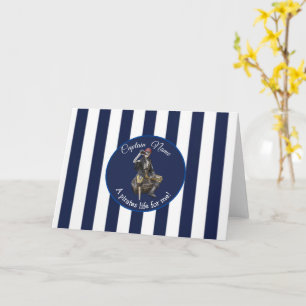 Carte Thème Garçon Pirate de la Fête