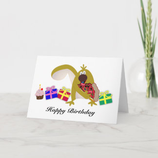 Carte Thèmes Anniversaires de enfants : 041 Écureuil