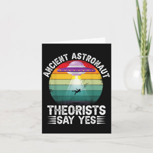 Carte Théoristes des astronautes anciens disent oui Théo