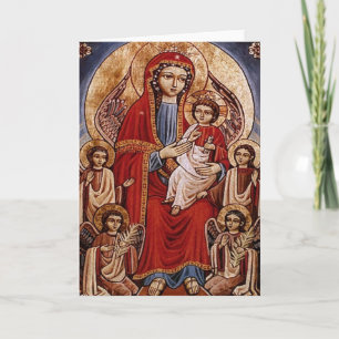 Carte Théotokos with Christ Child