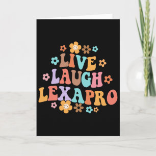 Carte Thérapeute en santé mentale Lexapro groovy rire vi
