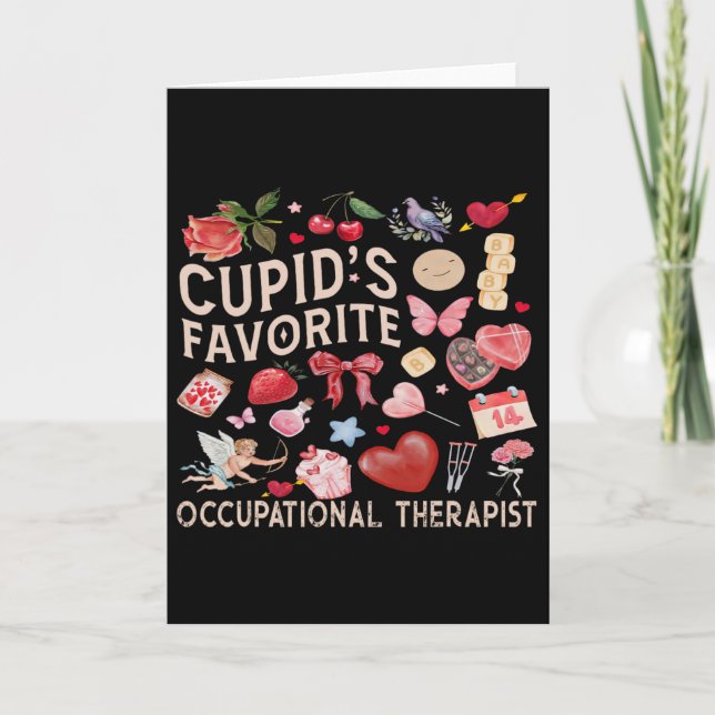 Carte Thérapeute occupationnel préféré de Cupidon  (Devant)