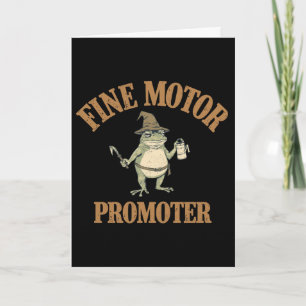 Carte Thérapeute occupationnel promoteur de la motricité