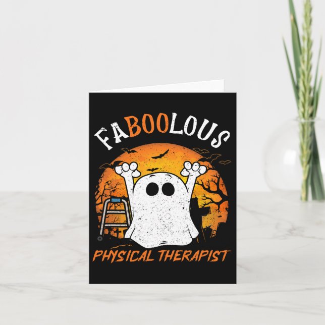 Carte Thérapeute physique fantôme fabuleux Spooky Hallow (Devant)