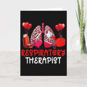 Carte Thérapeute respiratoire Équipe de travail de la Sa