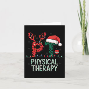 Carte Thérapie physique Noël Thérapeute de papi de Noël