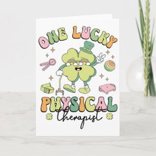 Carte Thérapie physique Pt Patricks Day Thérapeute physi