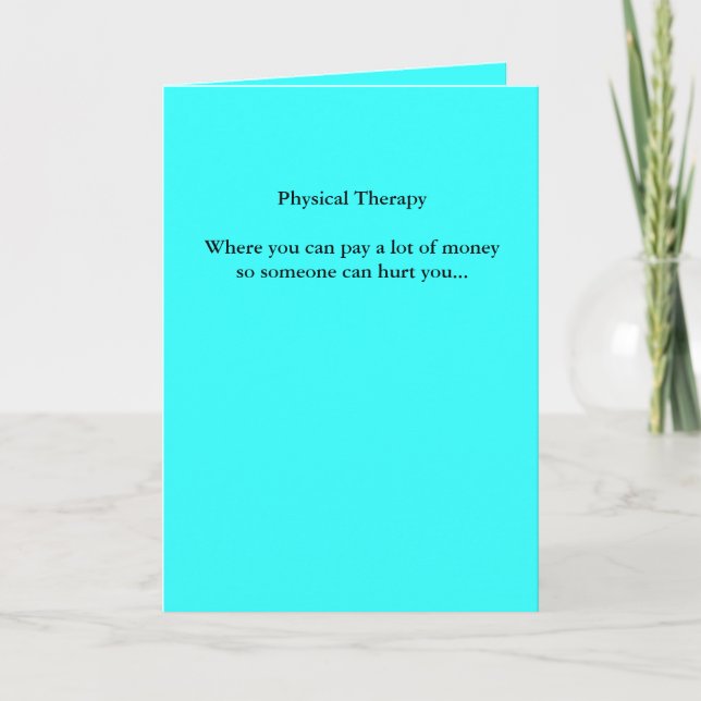 Carte TherapyWhere physique vous pouvez payer beaucoup (Devant)