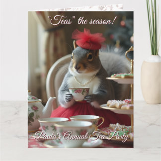 Carte "Thés" l'Invitation de Saison