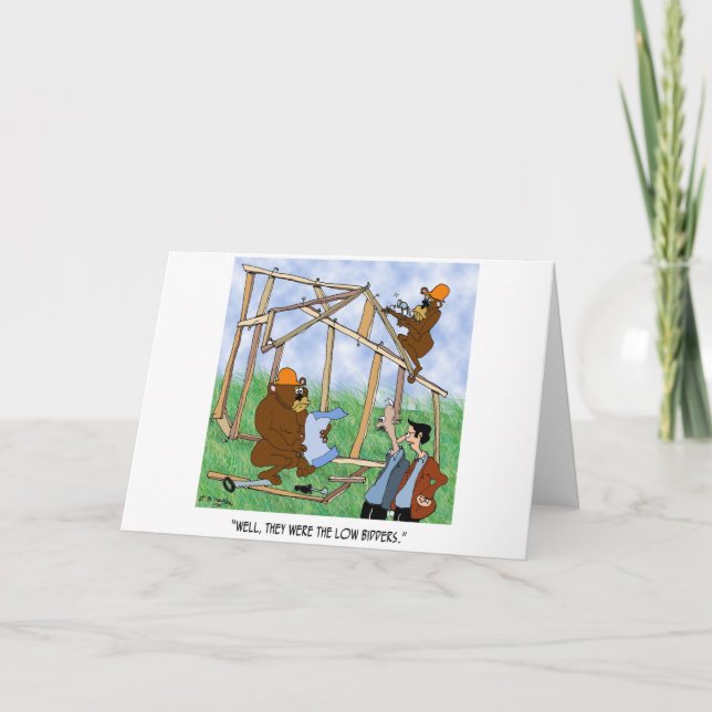 Carte They Were Low Bidders (Devant)