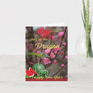 Carte Thiep Tết Chúc Mừng Năm Mới Bonne Année 2024