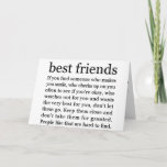 CARTE THINKING OF MY ***BEST FRIEND**** HAPPY BIRTHDAY<br><div class="desc">THINK OF HOW MUCH "YOUR" BEST FRIEND MEANS TO "YOU" AND ON HIS OR HER BIRTHDAY ISN'T IT GREAT TO BE ABLE TO **SAY IT IN A SPECIAL BEST FRIEND CARD**</div>