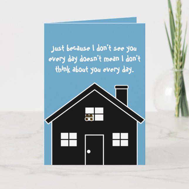 Carte Thinking of You (Devant)