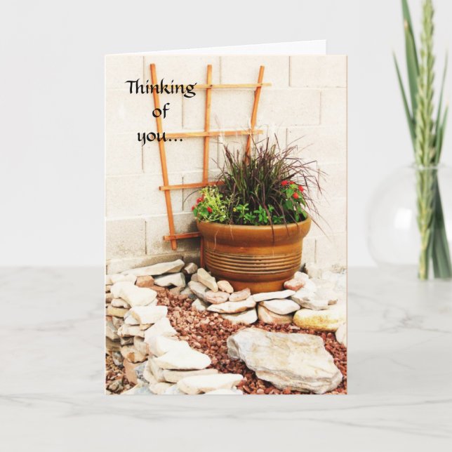 Carte Thinking of you... (Devant)