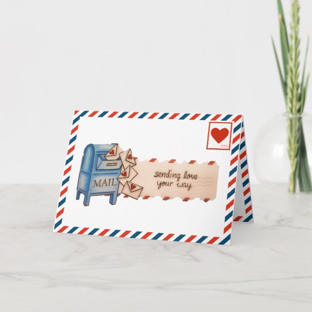 Carte Thinking of You Greeting (Devant)