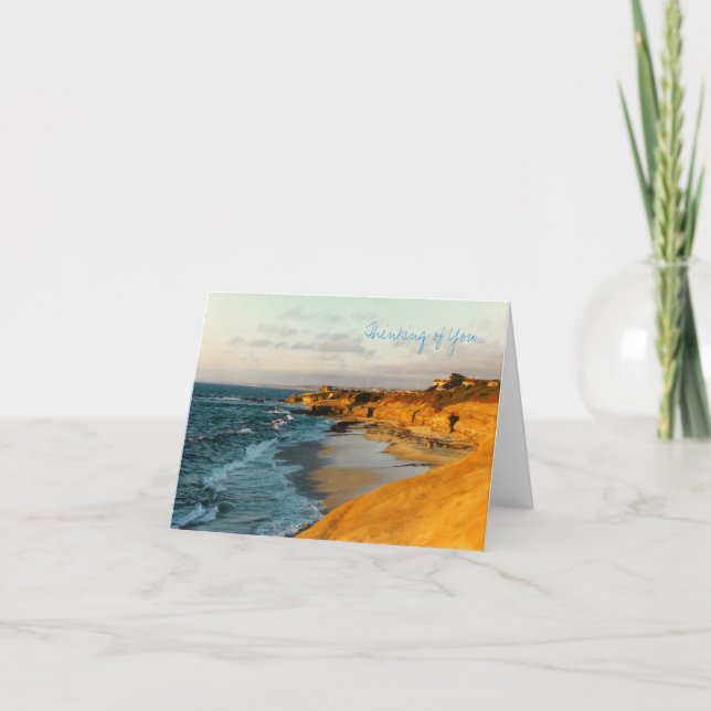 Carte 'Thinking of You' photo notecard (Devant)