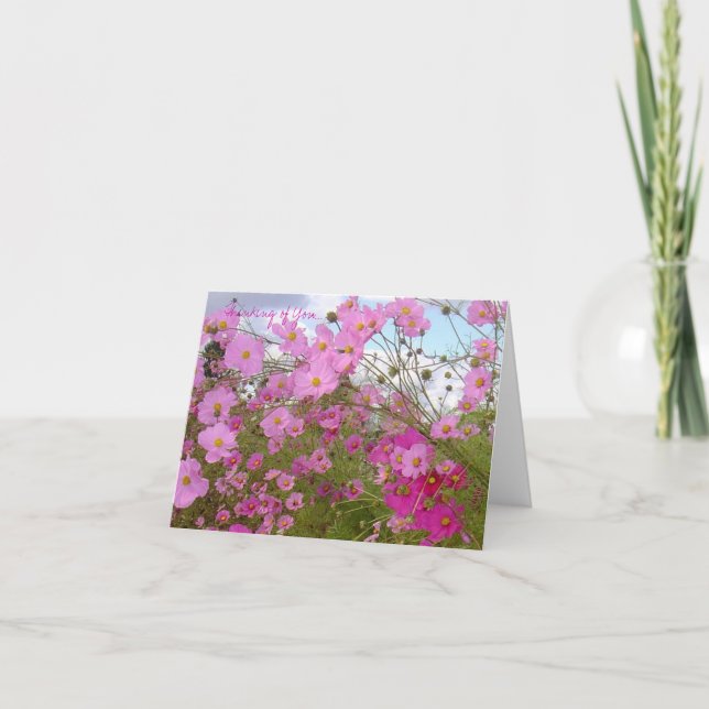 Carte 'Thinking of You' photo notecard (Devant)