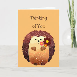 Carte Thinking of You Sending a Hedgehog Hug, Hedgehug