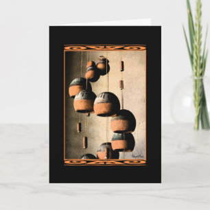 Carte Thinking of You Spired Wind Chimes Still Life