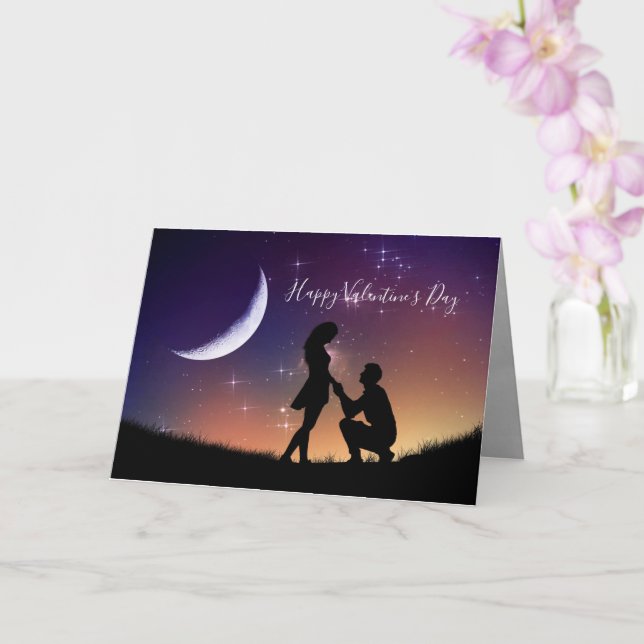 Carte Third-eye message - Valentine's Day Card (Orchidée)