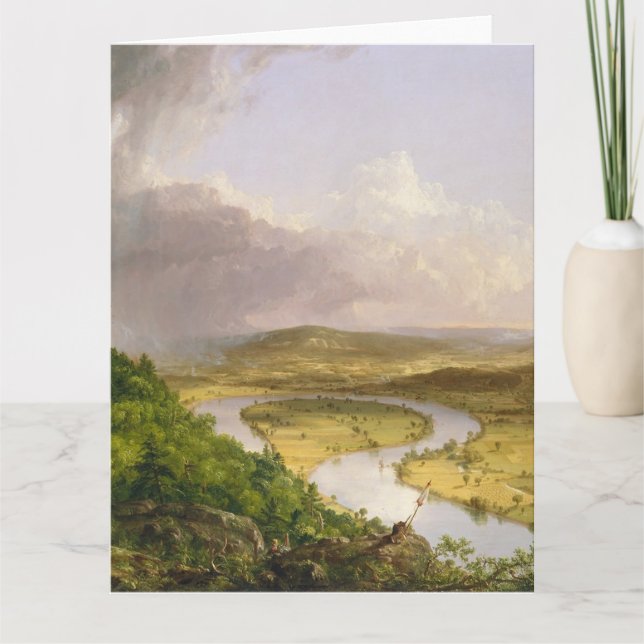 Carte Thomas Cole La boucle du fleuve Connecticut  (Devant)