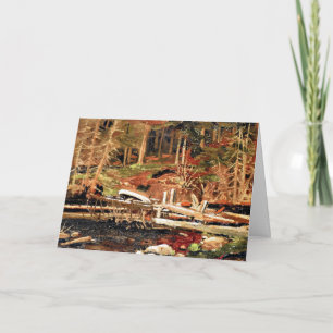 Carte Thomson - Barrage de vieux bois d'oeuvre, Parc Alg