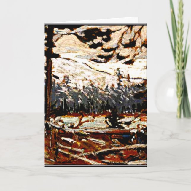 Carte Thomson - Woodland Intérieur, Parc Algonquin (Devant)