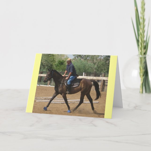 Carte Thoroughbred Rehab - Blanc occidental et blanc équ (Devant)