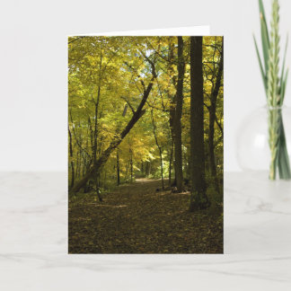 Carte Thy mot est une lampe à mes pieds